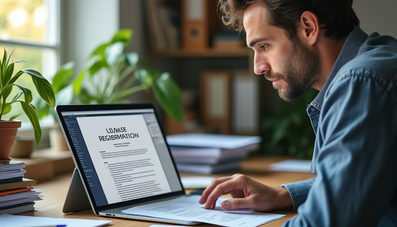 découvrez comment vérifier l'enregistrement de votre bail de manière simple et efficace. suivez nos conseils pratiques pour vous assurer que votre contrat est bien enregistré et respecter vos droits locatifs.