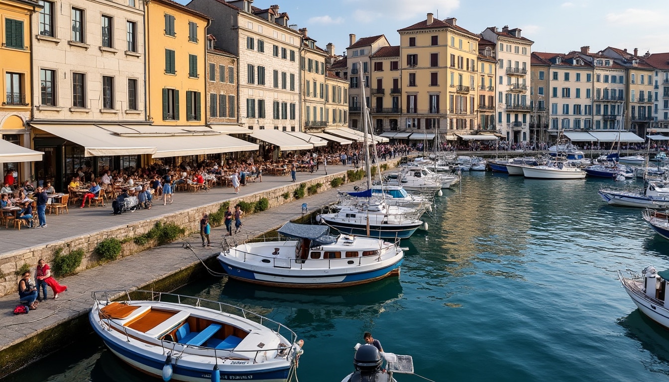 Illustration: Présentation et définition du quartier du port dans la ville