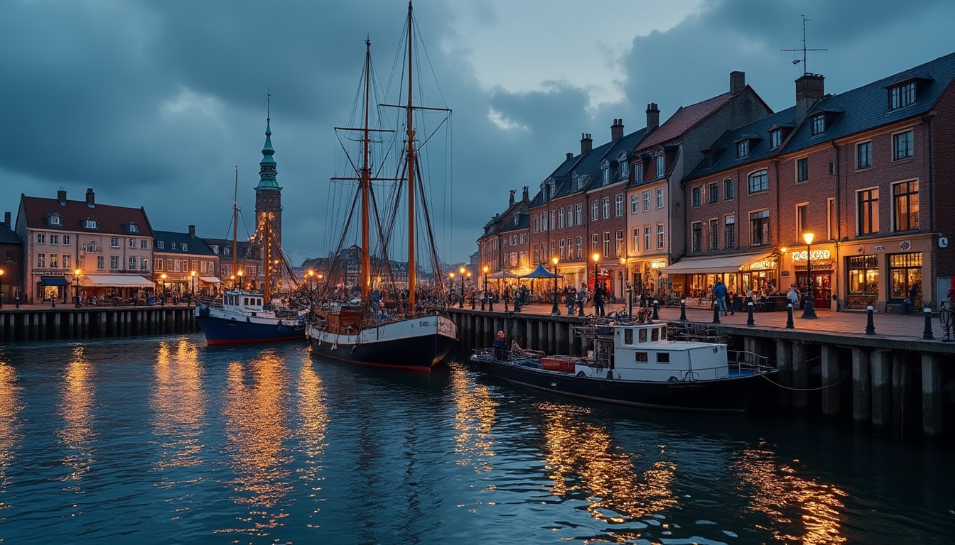 Illustration: Histoire et évolution urbaine du quartier du port