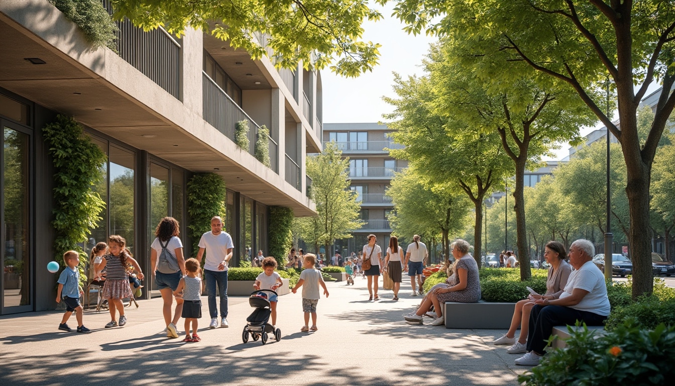 Illustration: Vivre au cœur du quartier Bréquigny : ambiance, population et qualité de vie