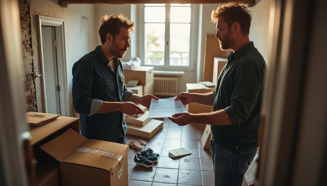 Illustration: Comment donner congé et résilier son bail avant un déménagement