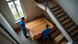 Techniques de calage pour un déménagement à l'étage