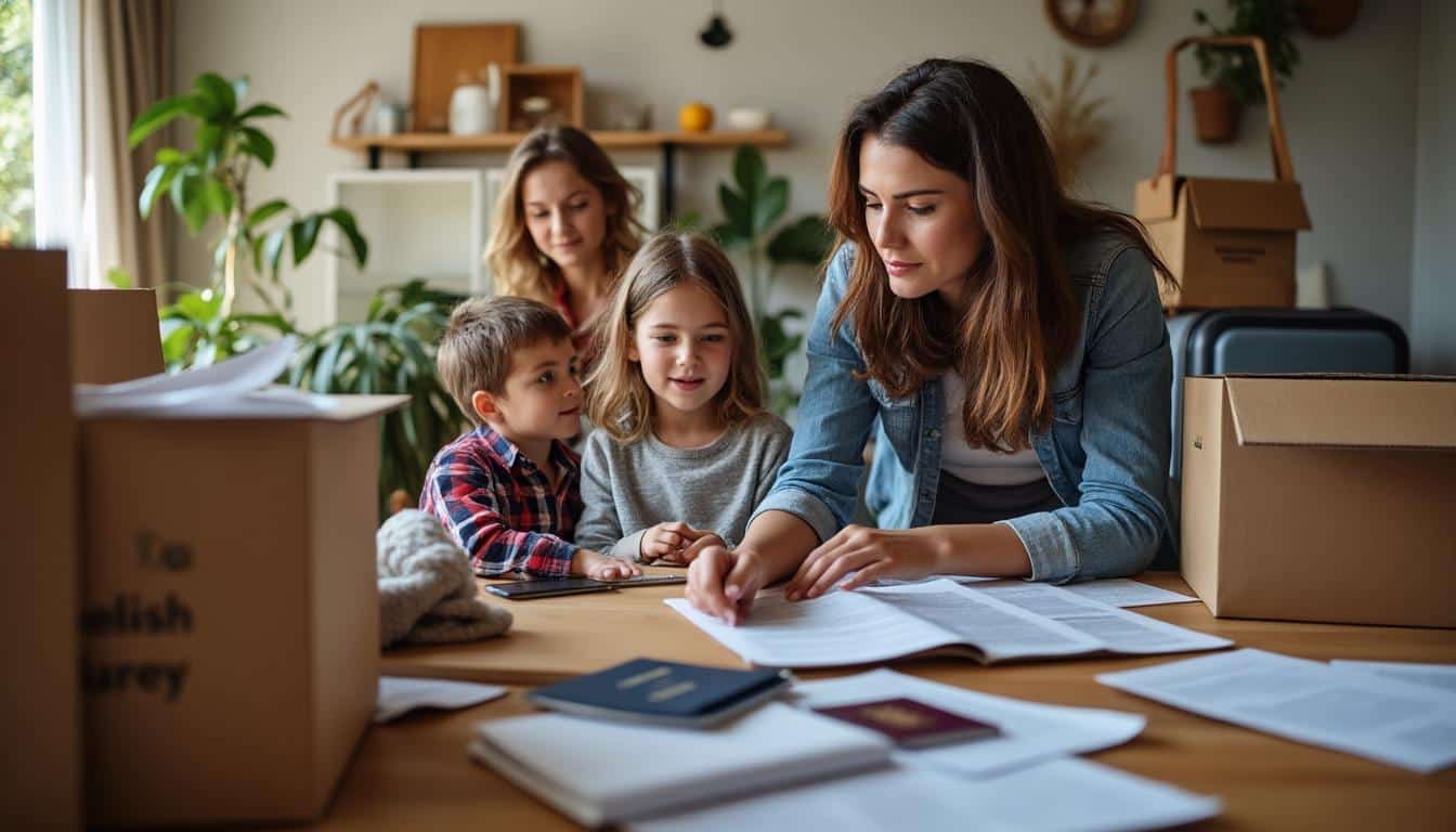 Illustration: Comment bien préparer son déménagement vers la Suisse étape par étape