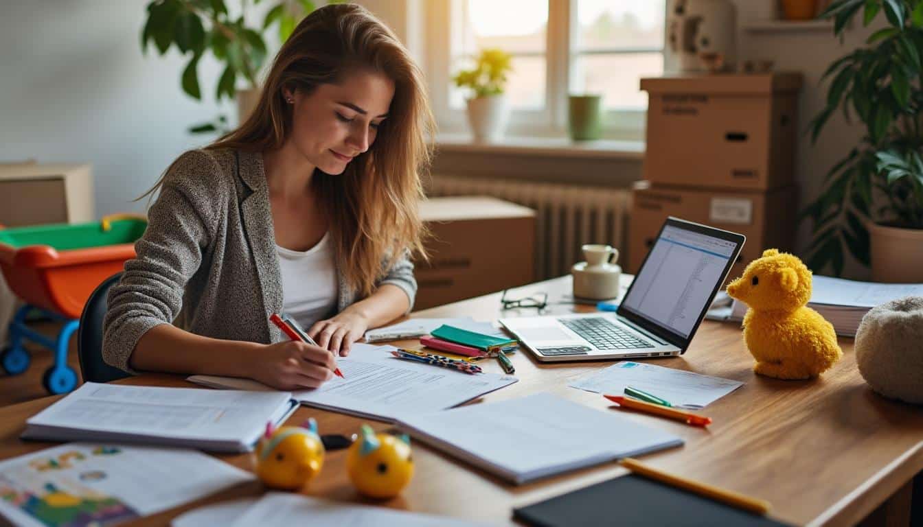 Illustration: Comment gérer les formalités administratives lors du déménagement d’une assistante maternelle