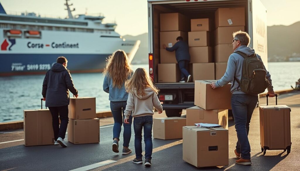 Déménagement entre la Corse et le continent : organisation et conseils