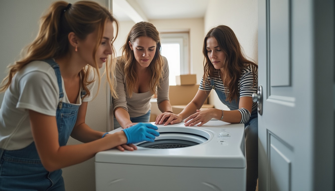 Déménager le lave-linge : guide complet pour un transport sécurisé