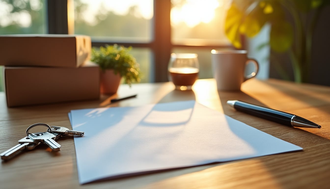 Illustration: Comprendre l’importance de la lettre pour le départ du logement