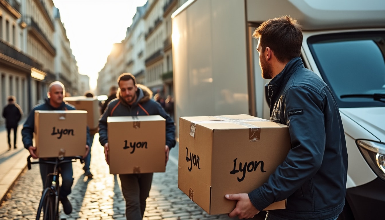 Déménagement de Paris à Lyon : Guide complet pour réussir