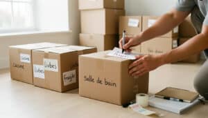 Bien étiqueter ses cartons de déménagement