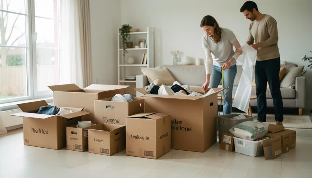 Quelle taille de carton de déménagement choisir ?