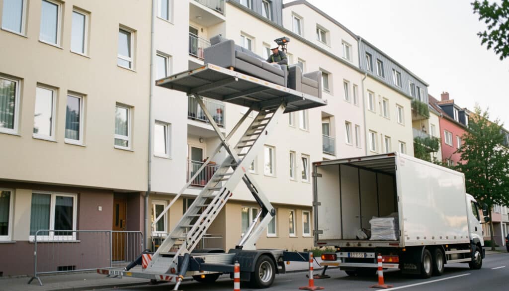 Monte-meuble de déménagement : usage, prix et sécurité