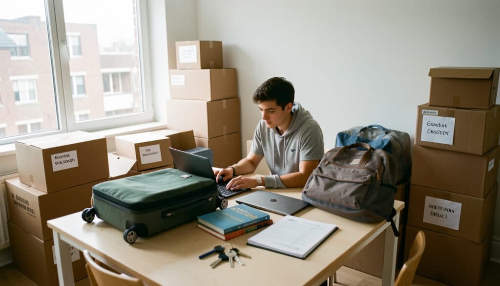 Déménagement étudiant : étapes, budget et démarches